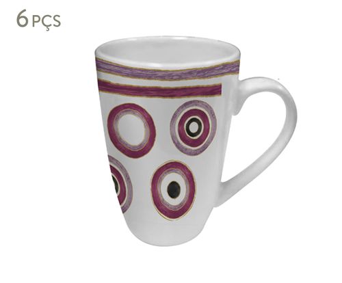 Jogo de Caneca Orgânico Latte