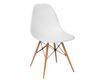 Cadeira Eames Wood Branca e Natural - 52X83cm | Westwing.com.br