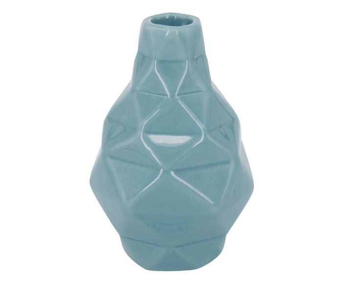 Vaso Kenai, Azul Turquesa