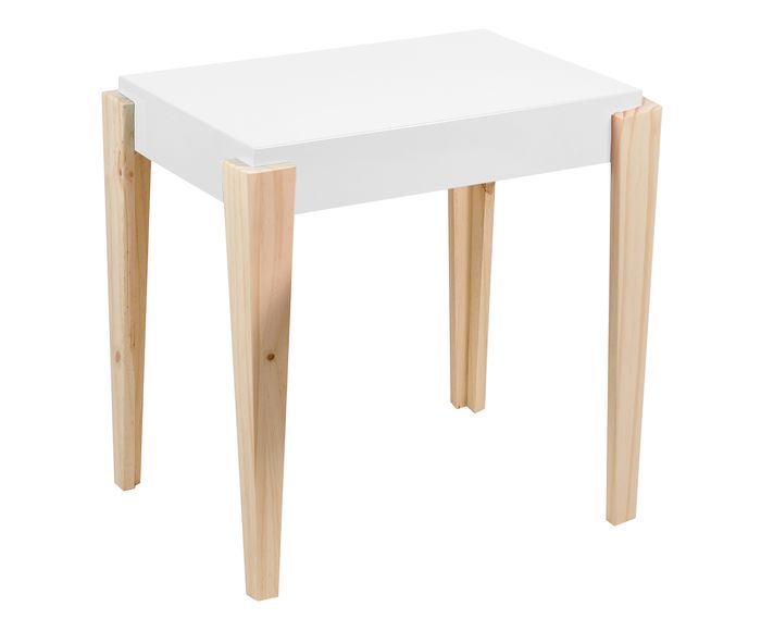 Mesa Lateral Eco Branca
