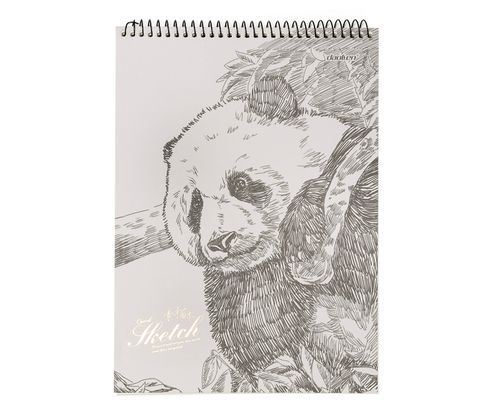 Caderno de Desenho - Panda