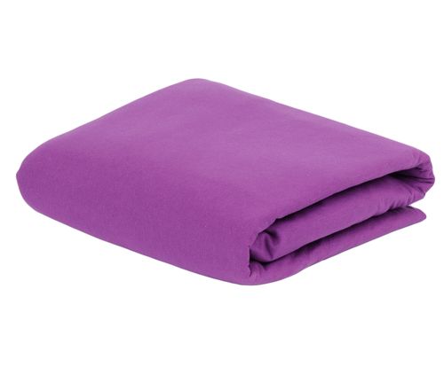 Lençol com Elástico em Malha Natura Violeta 180G/M² - Casal |  