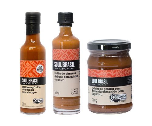 GELEIA SOUL BRASIL ORGÂNICA 200G GOIABA E PIMENTA CUMARI DO PARÁ