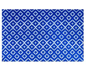Tapete Oriental Strauss Deco Branco e Azul - 200X250cm | Westwing.com.br