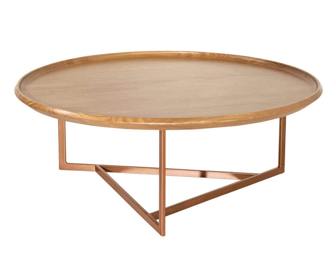 Mesa de Centro Avia Cinamomo e Acobreada - 81,6X30,7X81,6cm | Westwing.com.br