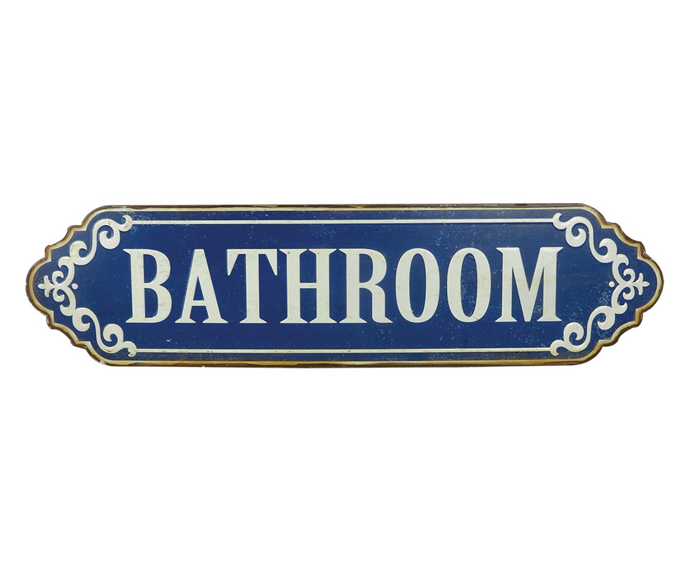 Placa Decorativa Bathroom - 53X13cm | Westwing.com.br