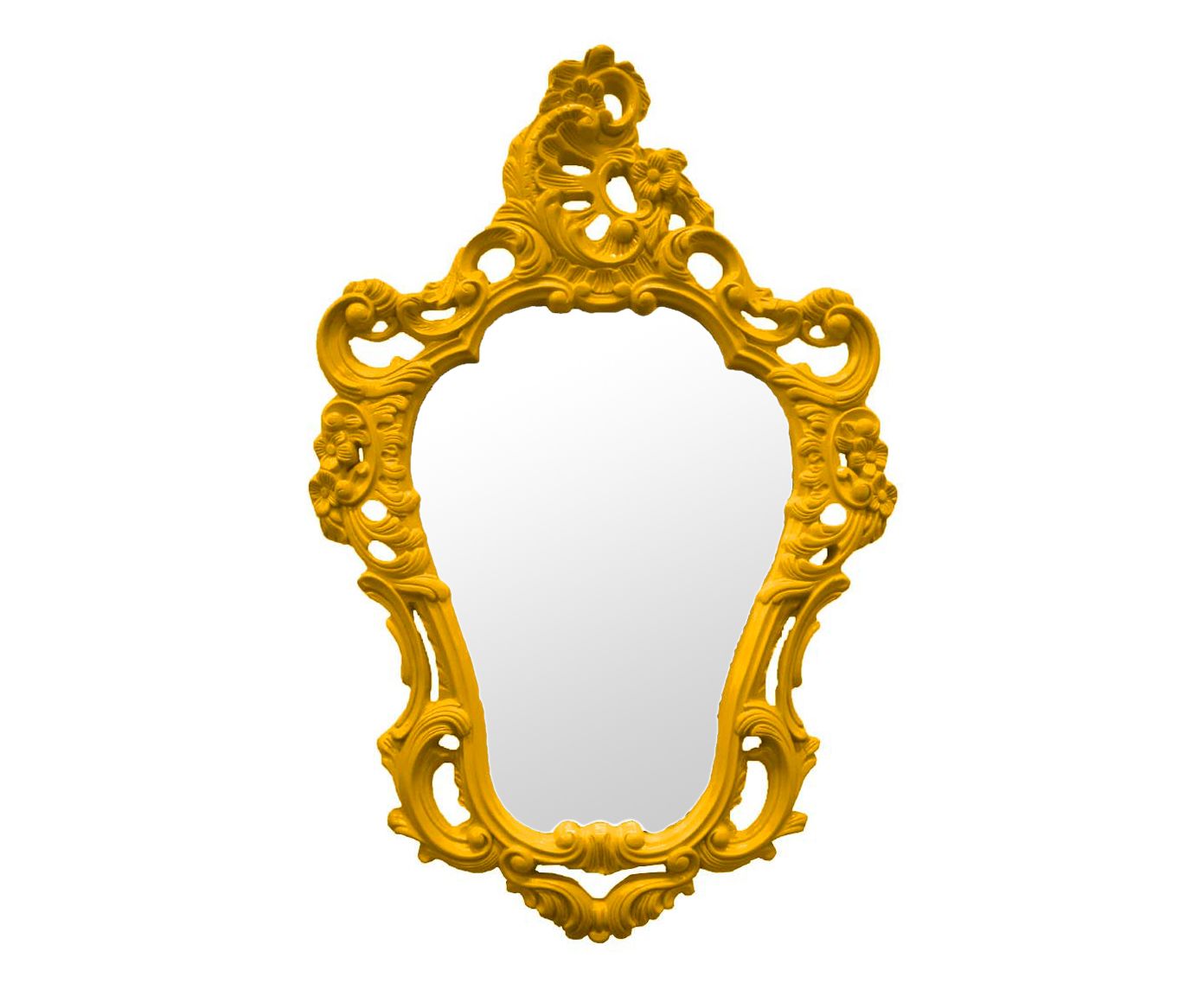 Espelho Forms Amarelo - 46X70cm | Westwing.com.br