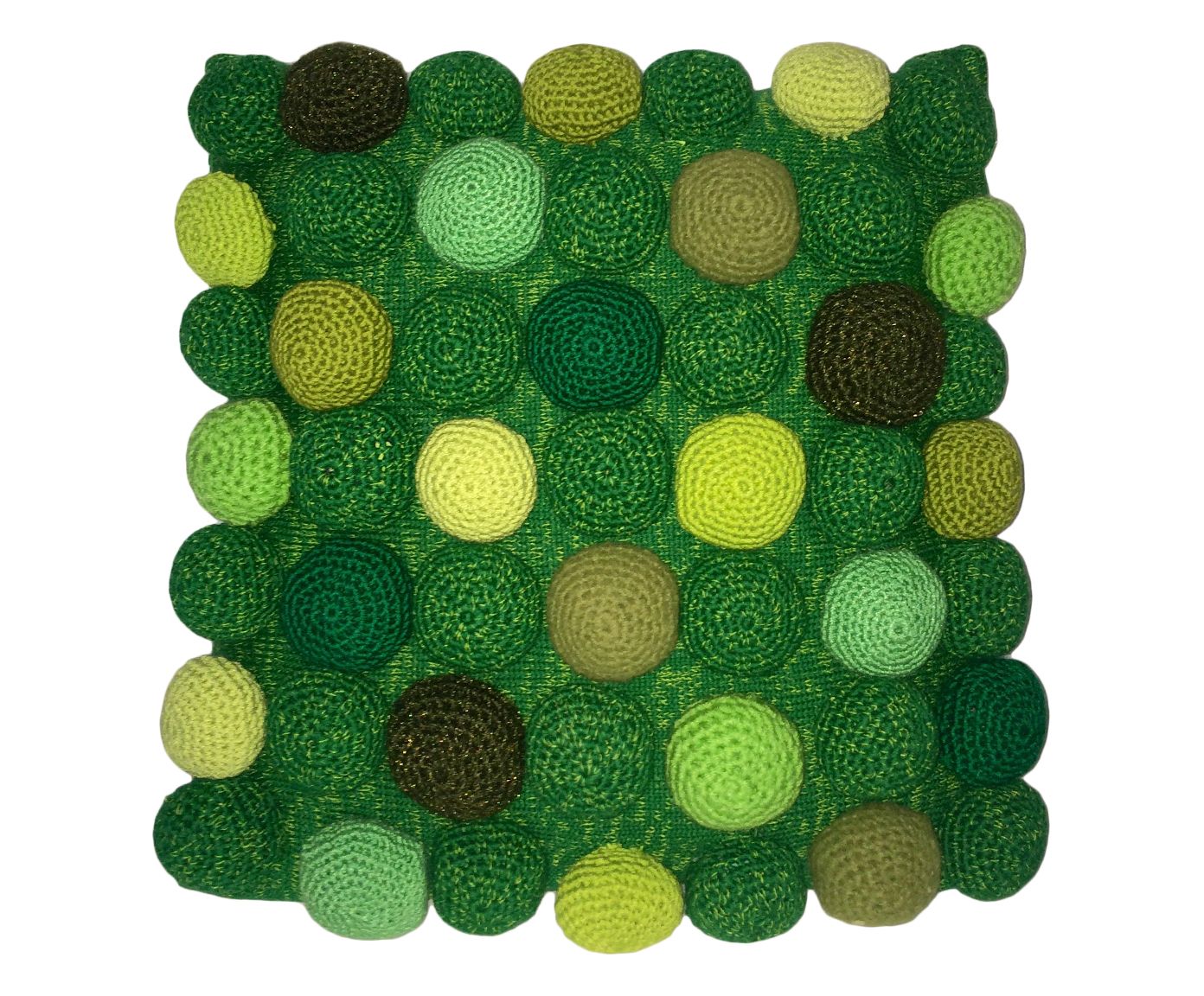 Almofada circles verde - 44x44cm | Westwing.com.br