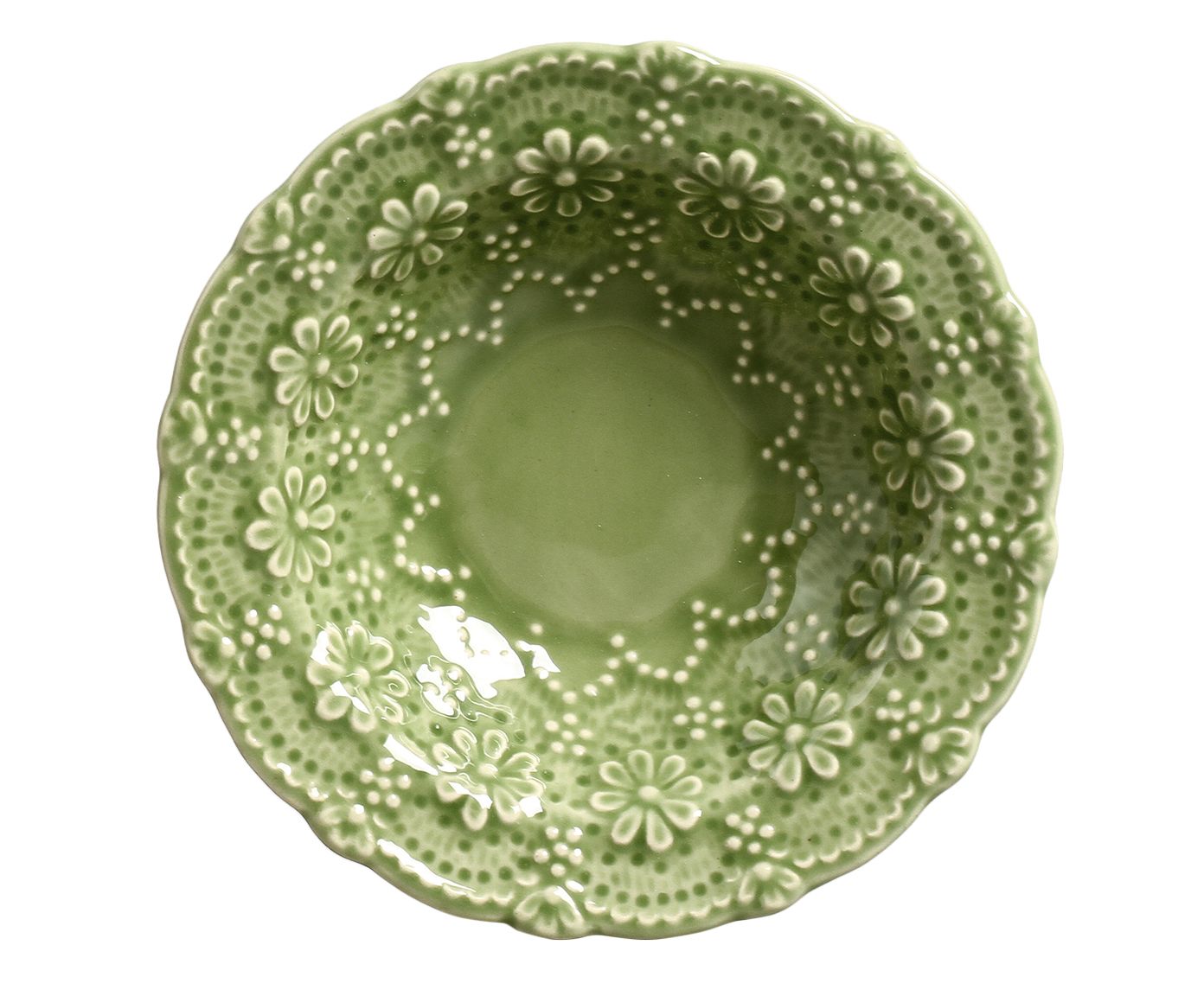 Bowl para Sopa Lace Verde Nilo - 500ml | Westwing.com.br