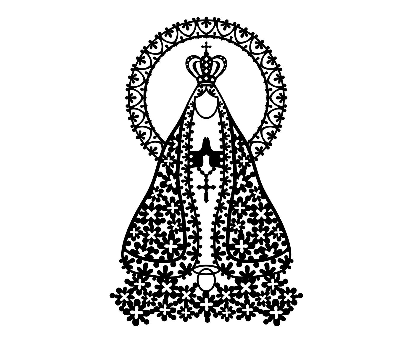 Escultura de Parede Nossa Senhora | Westwing.com.br