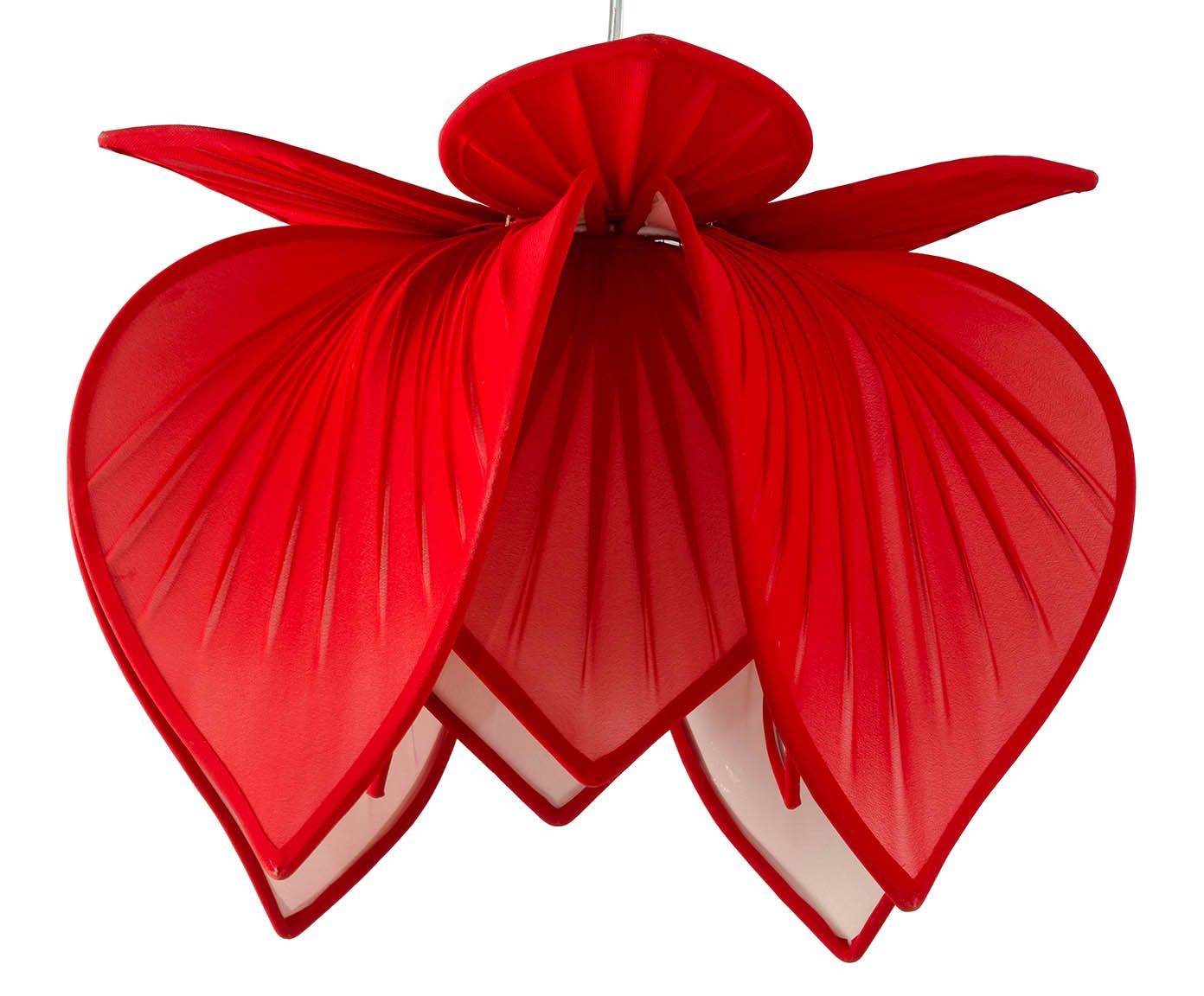 Pendente Flor de Lótus Vermelho - Bivolt | Westwing.com.br