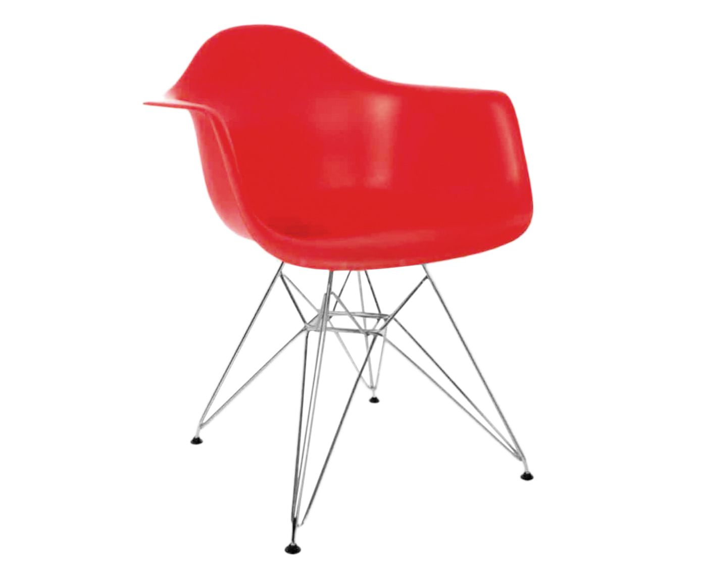 Cadeira Finella Metale Vermelha - 63X82X44cm | Westwing.com.br