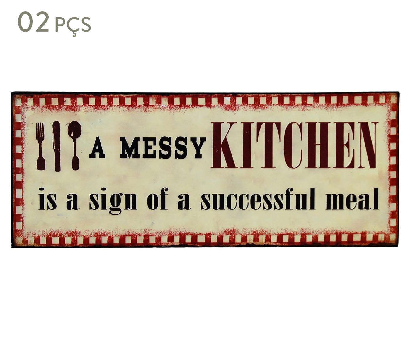 Conjunto de placas kitchen | Westwing.com.br