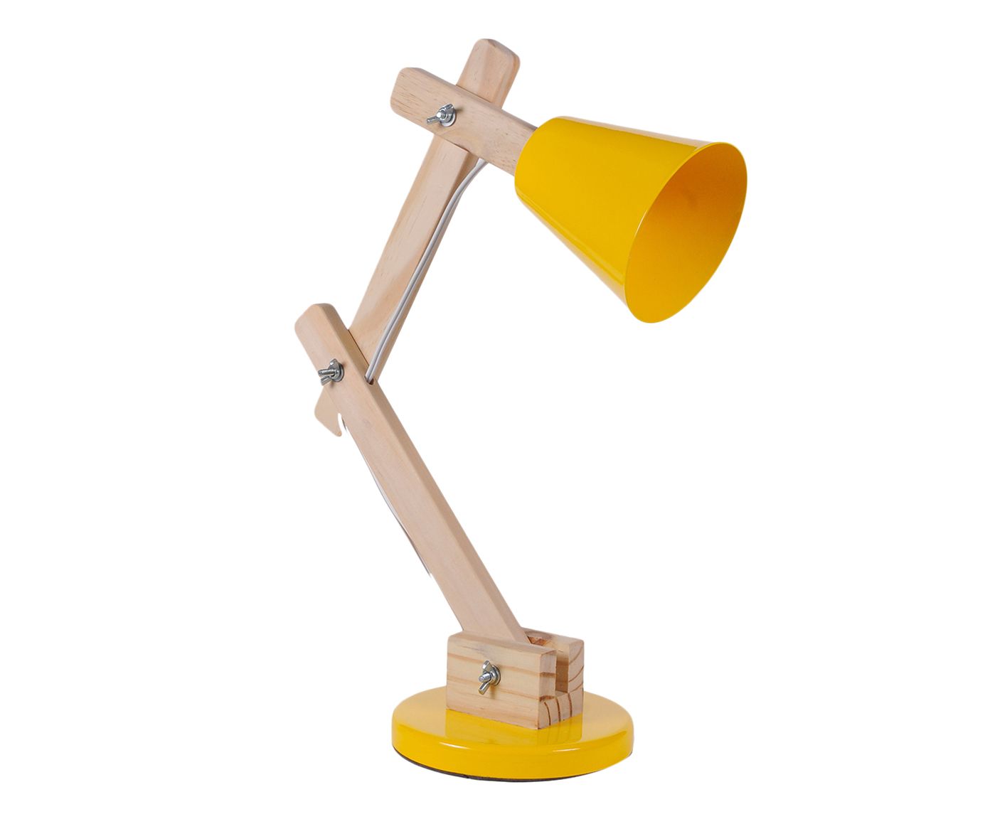 Luminária de Mesa Pixar Amarela Bivolt - 15X40X30cm | Westwing.com.br