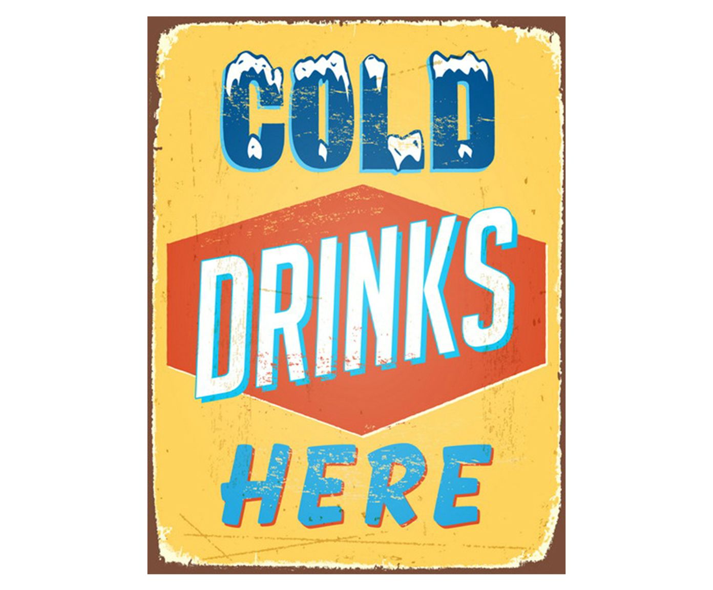 PAINEL DECORATIVO COLD DRINKS - 40X30CM | Westwing.com.br