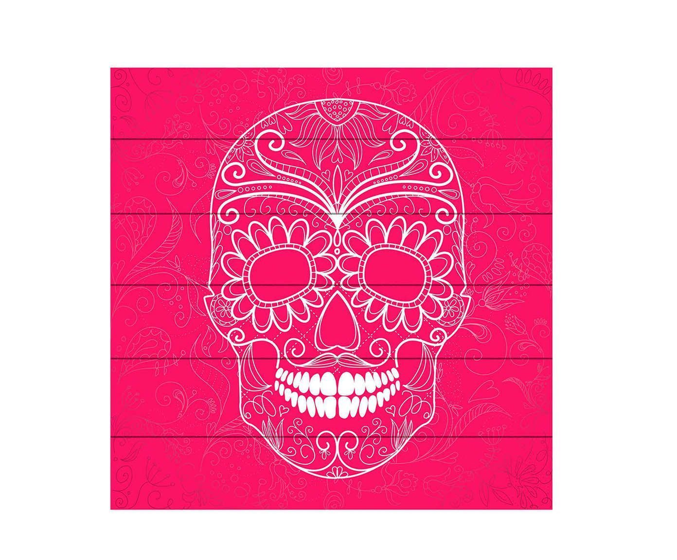 Quadro mexican skull - 40x40cm | Westwing.com.br