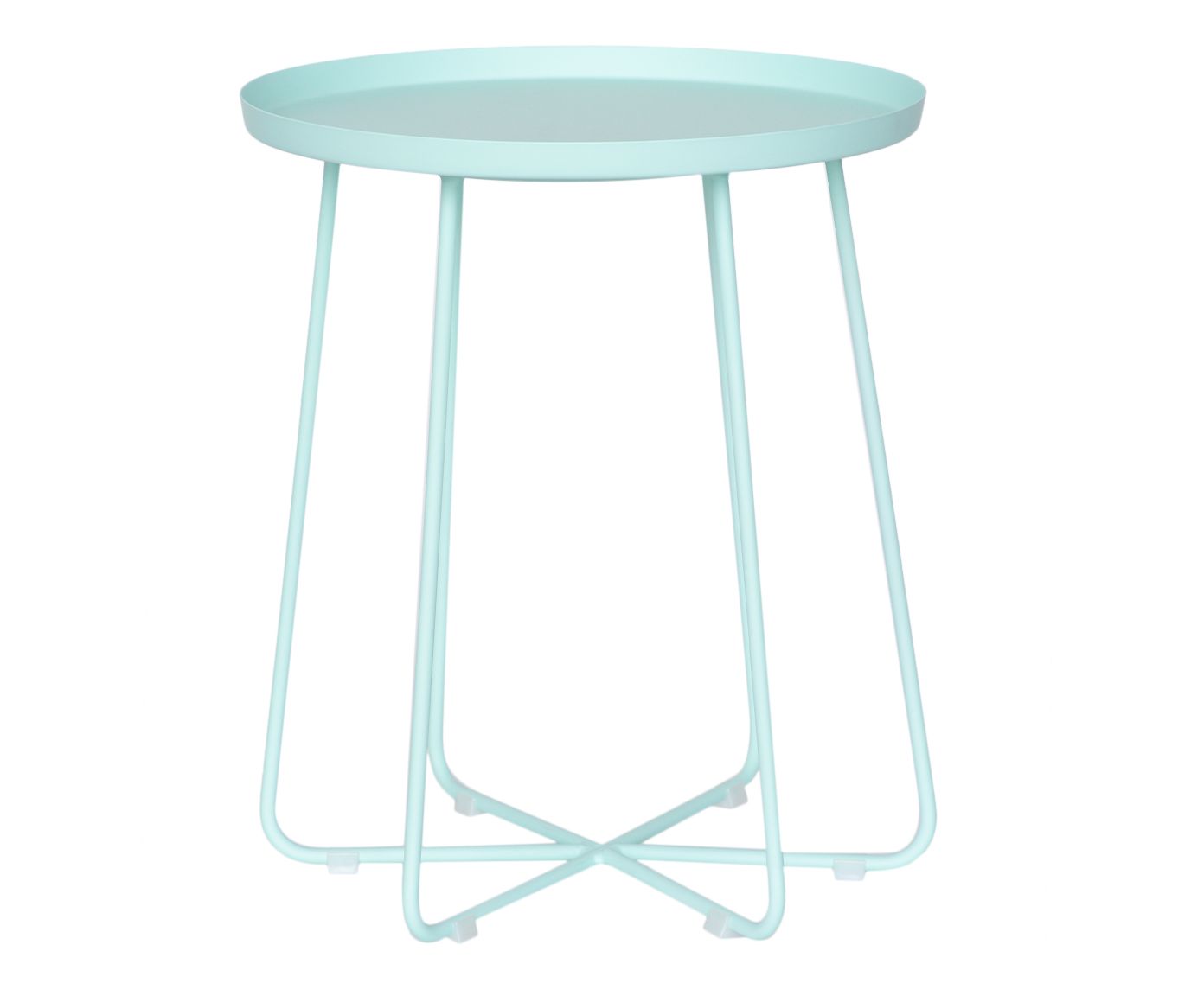 Mesa Lateral Cross Solid Menta - 48,5cm | Westwing.com.br