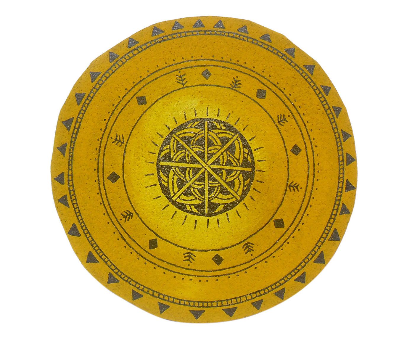 Mandala Indian - Amarela | Westwing.com.br