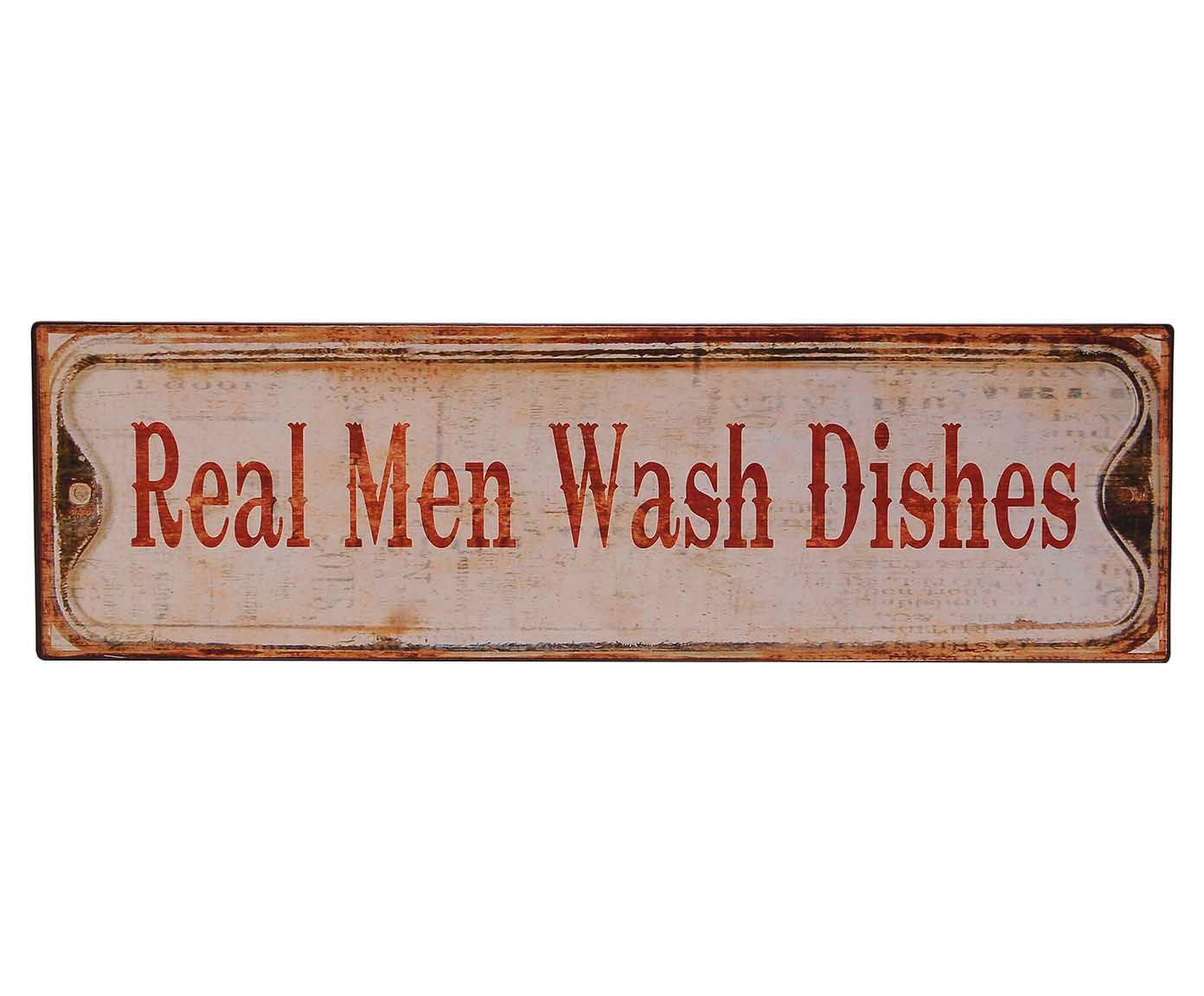 Placa decorativa real men | Westwing.com.br