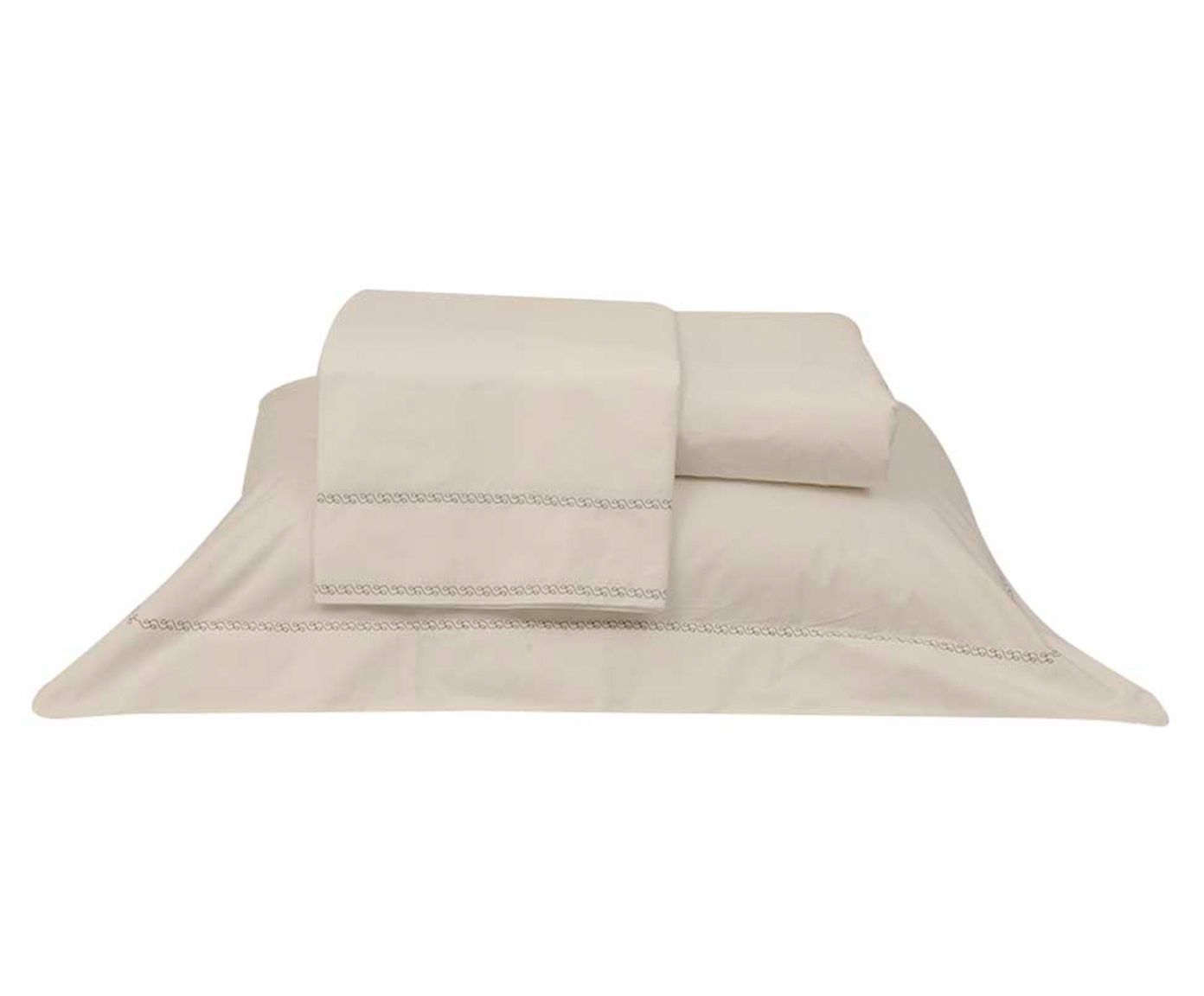 Jogo de lençol clean para cama de solteiro 233 fios | Westwing.com.br