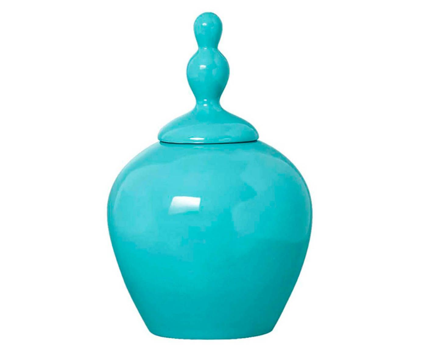 Vaso poterie azul - 28cm | Westwing.com.br