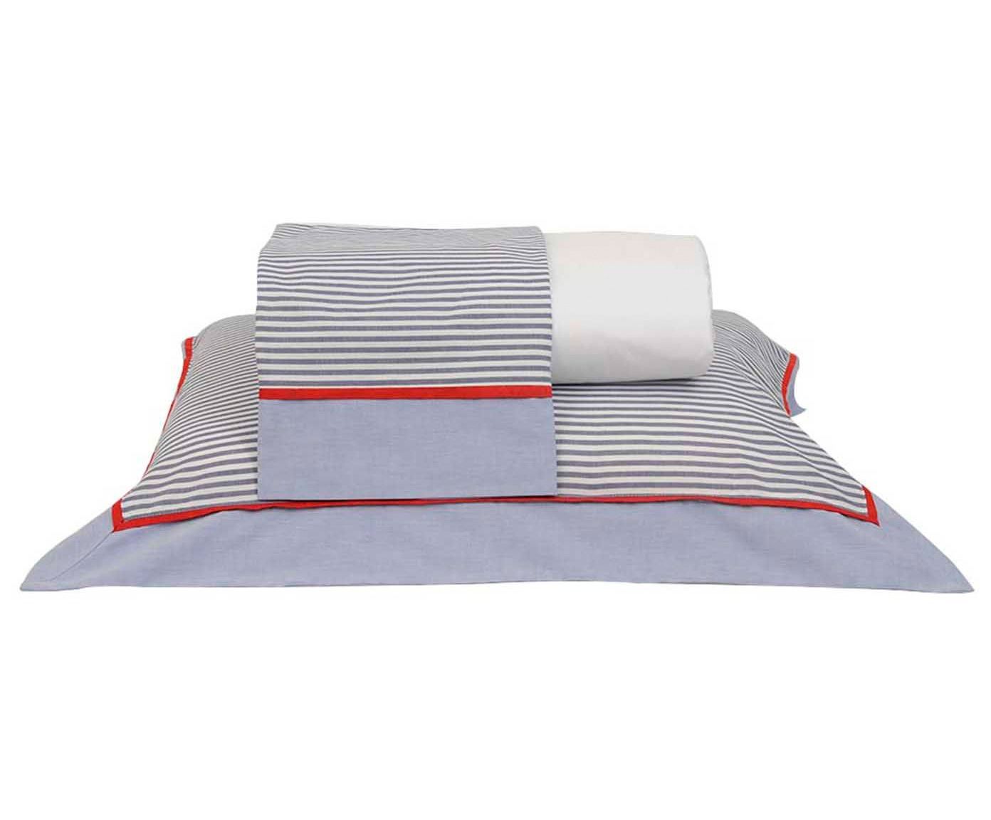 Jogo de lençol náutico 230 fios - cama queen size | Westwing.com.br