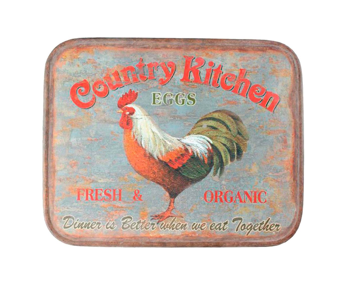 Placa Decorativa Country Kitchen Oldway - 51x41cm | Westwing.com.br