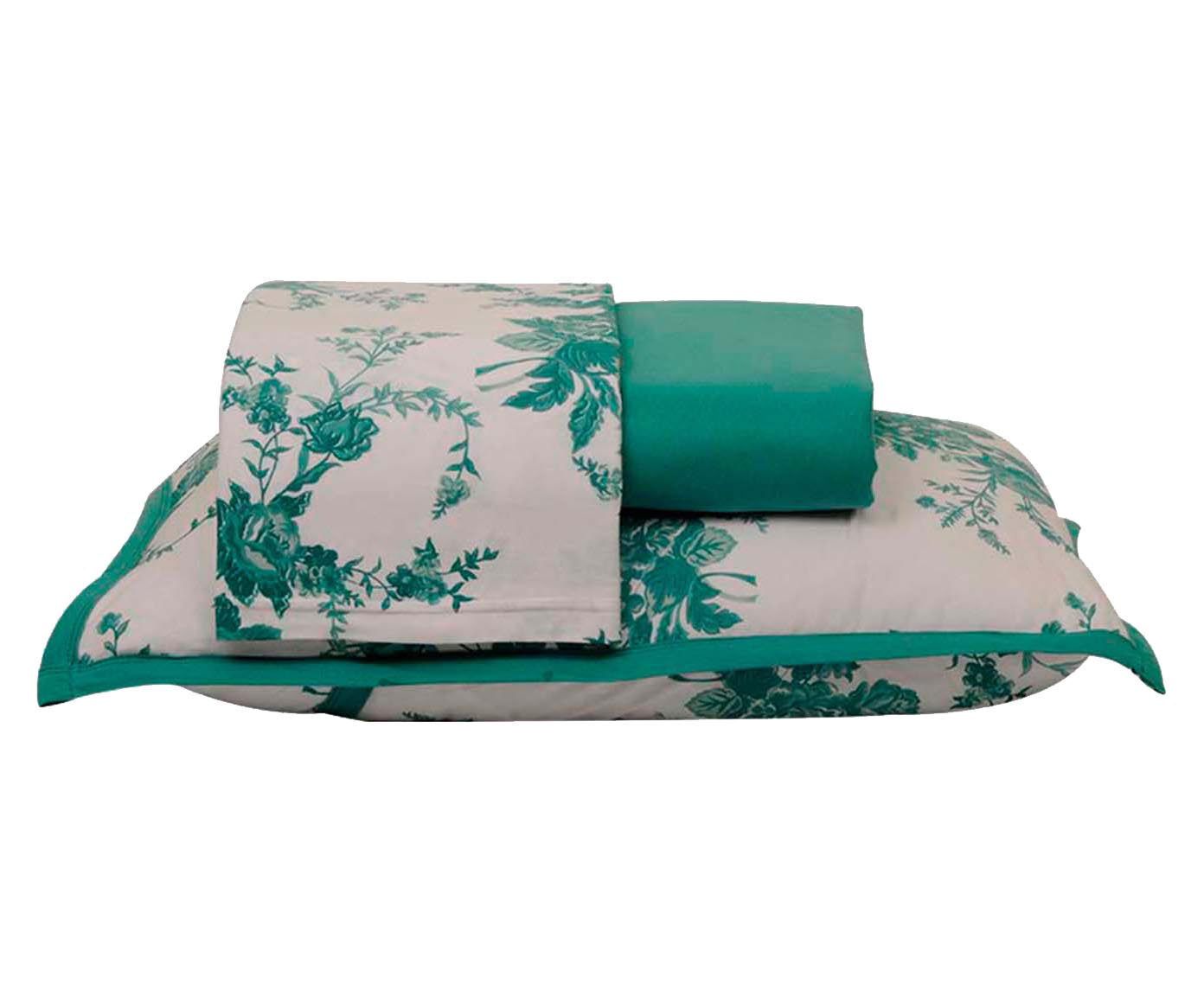Jogo de lençol bouquet - cama queen size | Westwing.com.br