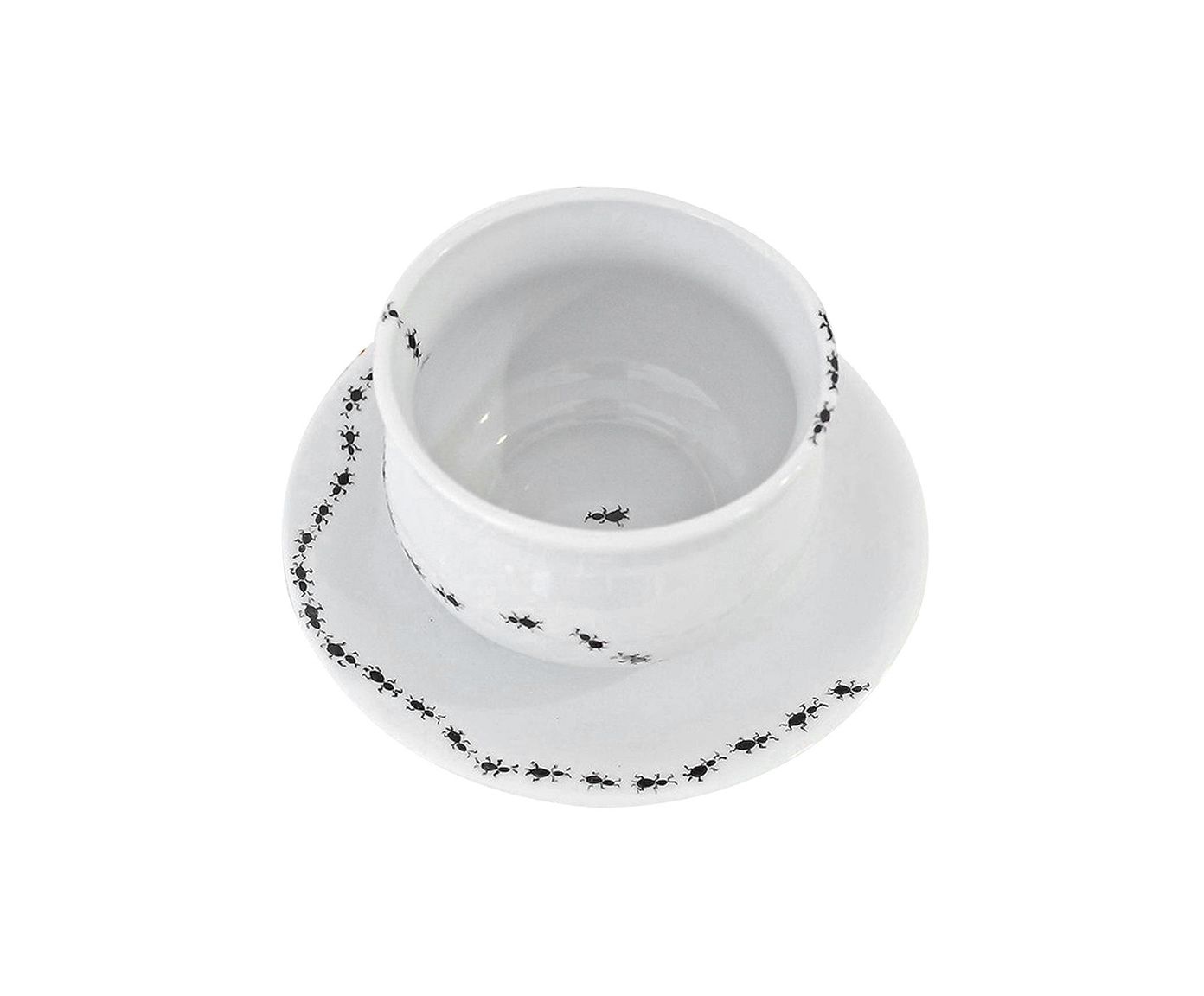 Bowl com Pires em Porcelana Brigadeiro Patricia Virmond - 7X9,5cm | Westwing.com.br