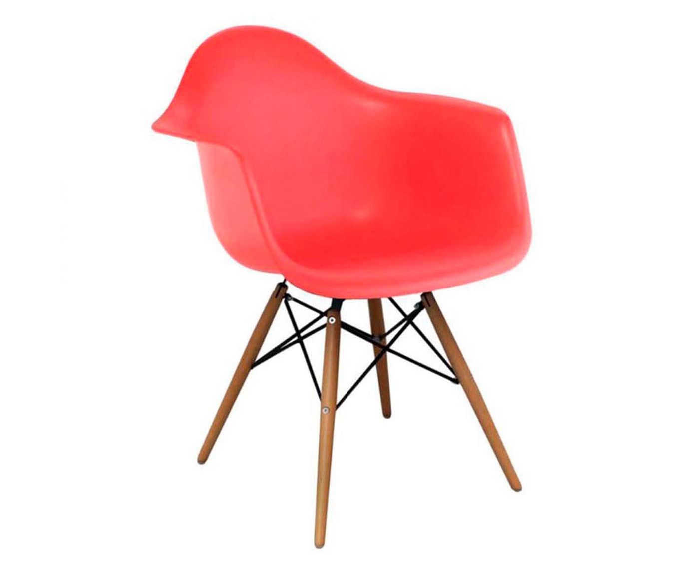 Cadeira Finella Wood - Vermelha | Westwing.com.br
