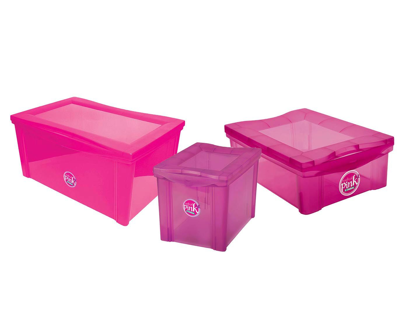 Conjunto de caixas organizadoras crystal - belle | Westwing.com.br