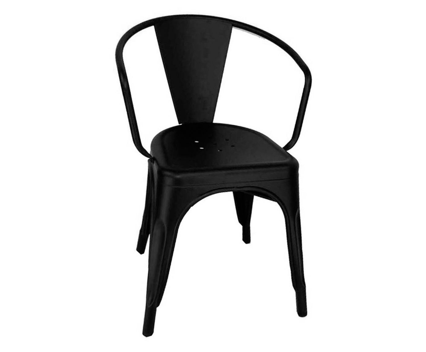 Cadeira Carry com Braços - Preta | Westwing.com.br