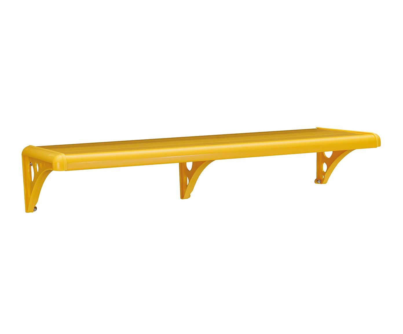 Prateleira multiuso amarela - 80x20cm | Westwing.com.br