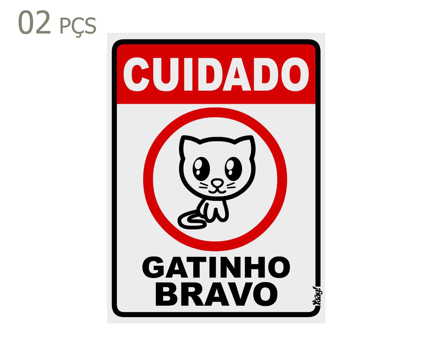 Conjunto de placas decorativas gatinho | Westwing.com.br