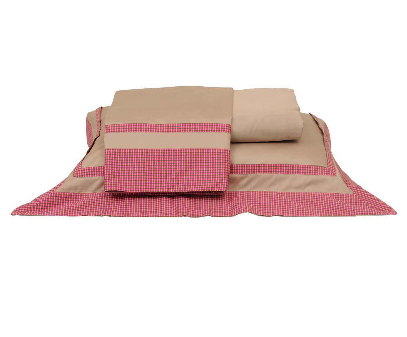 Jogo de lençol vichy absolutê 200 fios - para cama de solteiro | Westwing.com.br