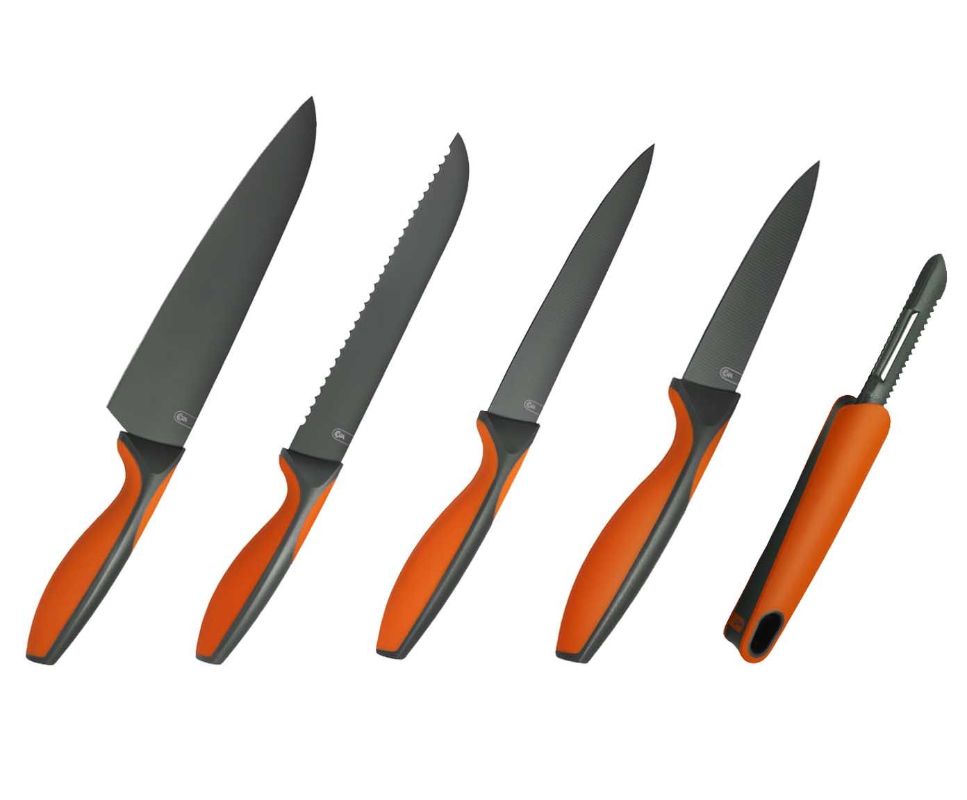 Conjunto de facas e descascador utility | Westwing.com.br