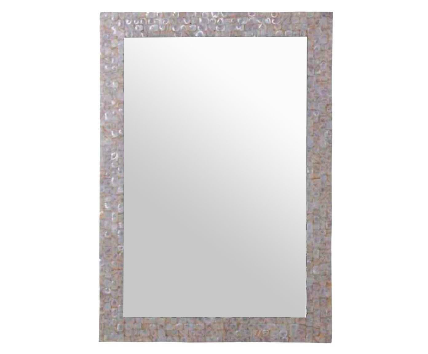 Moldura para Espelho em Madrepérola Elegance - 50X70cm | Westwing.com.br