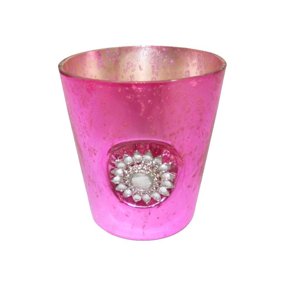 Porta-velas antique rosa - josie | Westwing.com.br