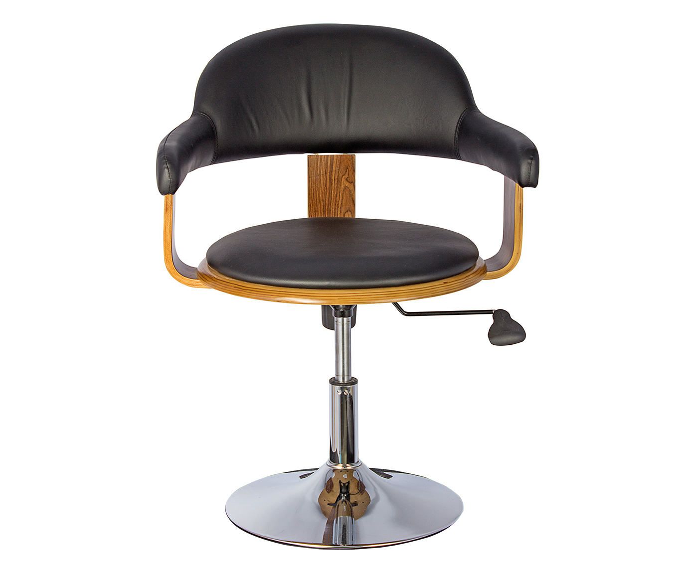 Cadeira Giratória para Escritório Fullway Walnut - 60X71X57cm | Westwing.com.br
