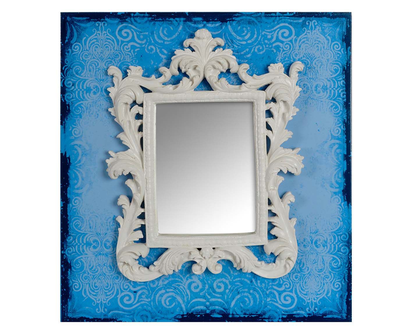 Quadro com Espelho Belle Forms Square - 40X43cm | Westwing.com.br