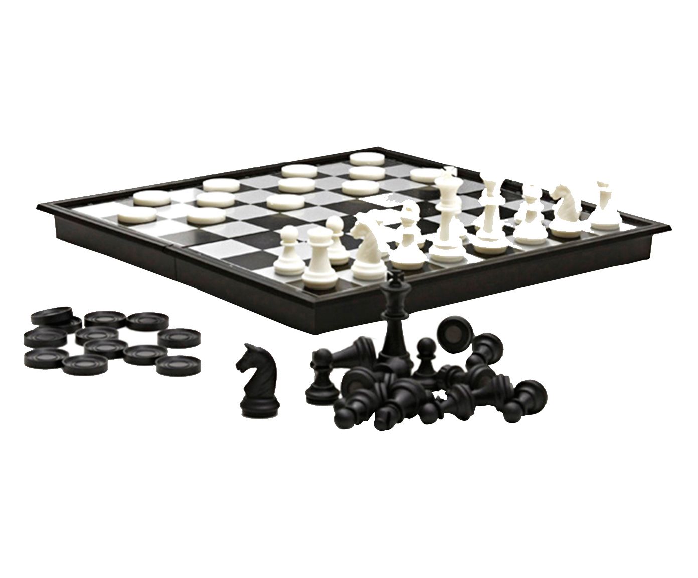 Jogo de Dama e Xadrez Chess & Cheekers | Westwing.com.br