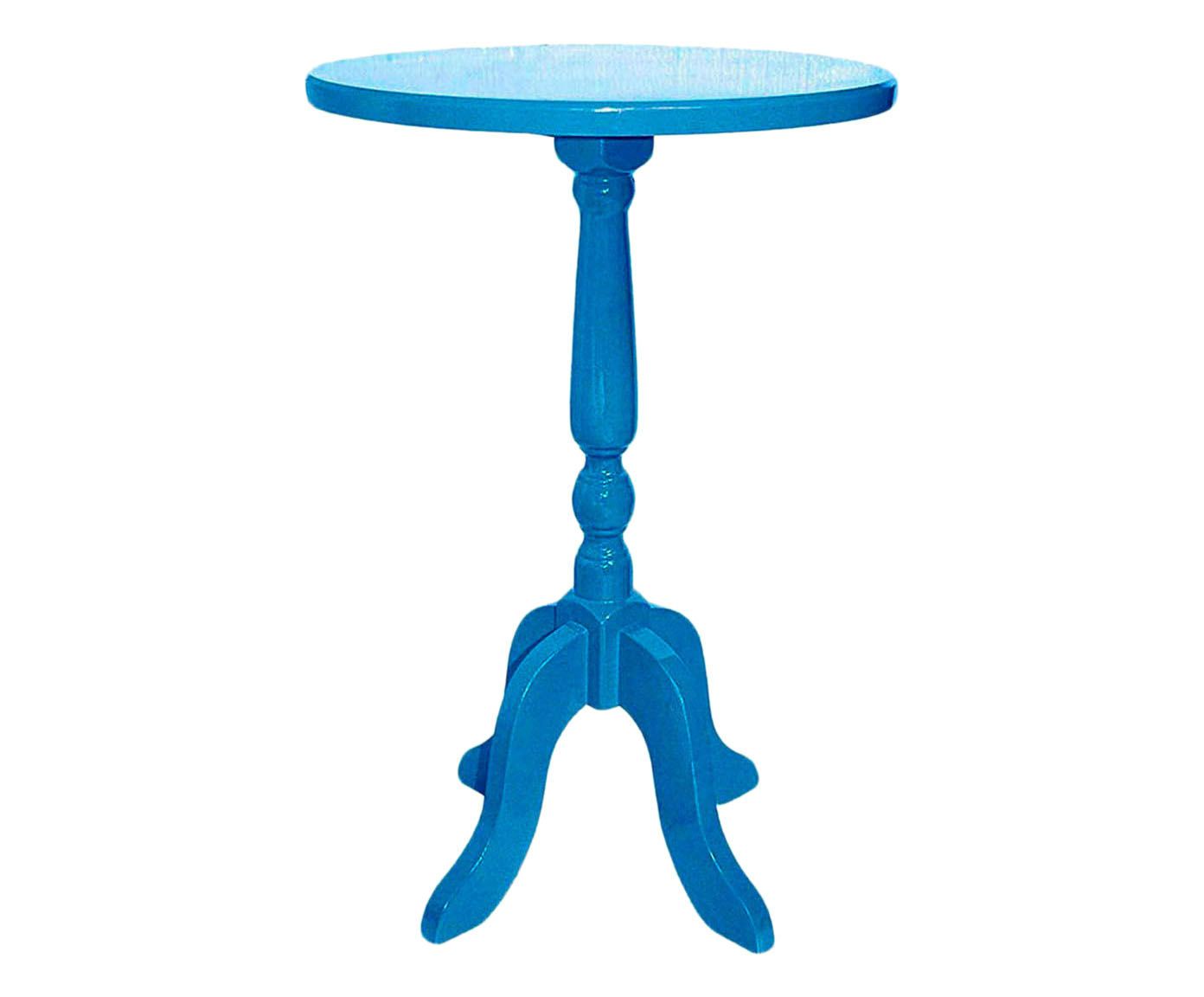 MESA LATERAL CLASSIC CHARM - AZUL | Westwing.com.br