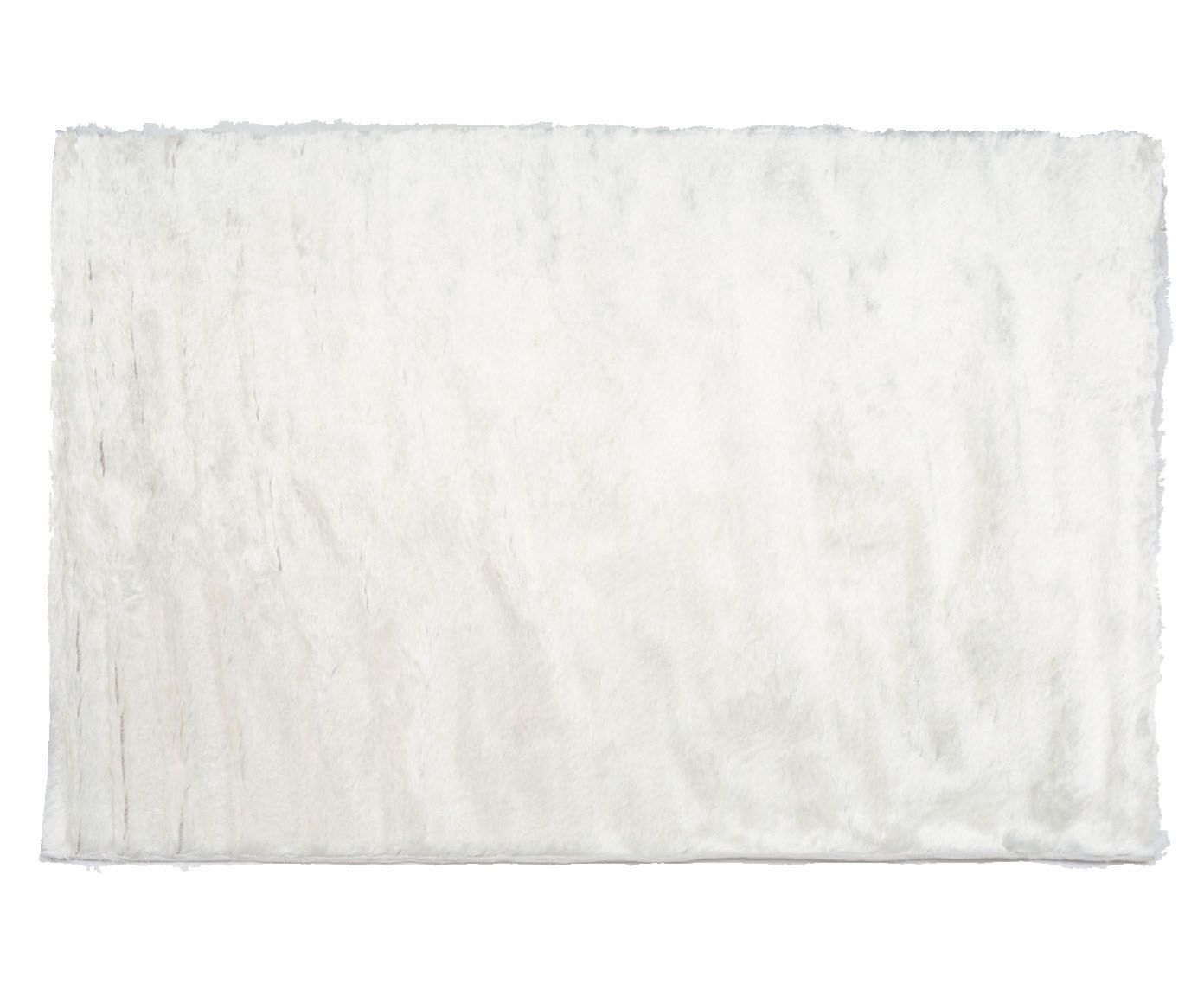 Tapete Shaggy Harmony Branco - 100X4X150cm | Westwing.com.br